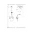 Hansgrohe Rainfinity Zestaw prysznicowy termostatyczny natynkowy z deszczownicą czarny mat 28742670 - zdjęcie 2