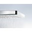 Hansgrohe Rainmaker Select 460 EcoSmart 9 l/min Głowica z przyłączem sufitowym 10 cm biała/chrom 24016400 - zdjęcie 2