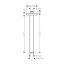 Hansgrohe Ramię deszczownicy sufitowe 30 cm biały mat 24339700 - zdjęcie 2