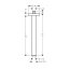 Hansgrohe Ramię deszczownicy sufitowe 30 cm czarny mat 24339670 - zdjęcie 2