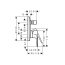 Hansgrohe Rebris E Bateria wannowo-prysznicowa podtynkowa chrom 72469000 - zdjęcie 3