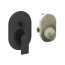 Hansgrohe Rebris E Bateria wannowo-prysznicowa podtynkowa czarny mat 72458670 - zdjęcie 1