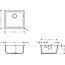 Hansgrohe S51 Zlewozmywak kompozytowy jednokomorowy 50x45 cm szarość betonu 43431380 - zdjęcie 3