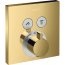 Hansgrohe ShowerSelect Bateria wannowo-prysznicowa podtynkowa z termostatem polerowany złoty optyczny 15763990 - zdjęcie 1