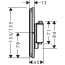 Hansgrohe ShowerSelect Comfort Q Bateria prysznicowa podtynkowa termostatyczna brąz szczotkowany 15588140 - zdjęcie 2