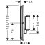 Hansgrohe ShowerSelect Comfort Q Bateria prysznicowa podtynkowa termostatyczna chrom 15581000 - zdjęcie 3