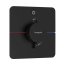 Hansgrohe ShowerSelect Comfort Q Bateria prysznicowa podtynkowa termostatyczna czarny mat 15581670 - zdjęcie 1