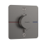 Hansgrohe ShowerSelect Comfort Q Bateria wannowo-prysznicowa termostatyczna podtynkowa czarny chrom szczotkowany 15583340 - zdjęcie 1