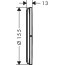 Hansgrohe ShowerSelect Comfort S Zawór odcinający do 3 odbiorników podtynkowy brąz szczotkowy 15558140 - zdjęcie 2