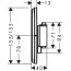 Hansgrohe ShowerSelect Comfort E Bateria prysznicowa podtynkowa termostatyczna brąz szczotkowany 15571140 - zdjęcie 2