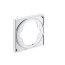 Hansgrohe ShowerSelect Glass rozeta maskująca chrom 13604000 - zdjęcie 1