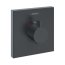 Hansgrohe ShowerSelect HighFlow Bateria prysznicowa podtynkowa termostatyczna czarny mat 15760670 - zdjęcie 1