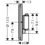 Hansgrohe ShowerSelect S Bateria prysznicowa podtynkowa termostatyczna biały mat 15562700 - zdjęcie 2
