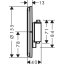 Hansgrohe ShowerSelect S Bateria wannowo-prysznicowa podtynkowa termostatyczna biały mat 15554700 - zdjęcie 3