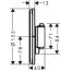 Hansgrohe ShowerSelect S Bateria wannowo-prysznicowa podtynkowa termostatyczna chrom 15559000 - zdjęcie 3