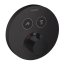 Hansgrohe ShowerSelect S Bateria wannowo-prysznicowa podtynkowa z termostatem czarny mat 15743670 - zdjęcie 1