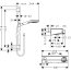 Hansgrohe ShowerTablet Select E Zestaw prysznicowy 65 cm chrom 27026000 - zdjęcie 2