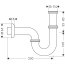 Hansgrohe Syfon umywalkowy U-kształtny, chrom 53002000 - zdjęcie 2