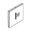 Hansgrohe Symbol dysza boczna do RainSelect biały 93304450 - zdjęcie 1