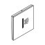 Hansgrohe Symbol dysza boczna do RainSelect chrom 93304000 - zdjęcie 1