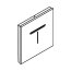 Hansgrohe Symbol strumień Mono do RainSelect czarny chrom szczotkowany 93306340 - zdjęcie 1