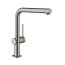 Hansgrohe Talis M54 Bateria kuchenna z wyciąganą wylewką czarny chrom szczotkowany 72808340 - zdjęcie 1