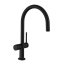 Hansgrohe Talis M54 Bateria kuchenna wysoka czarny mat 72805670 - zdjęcie 1