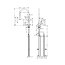 Hansgrohe Talis M54 Bateria kuchenna wysoka z wyciąganą wylewką czarny chrom szczotkowany 72801340 - zdjęcie 2