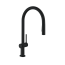 Hansgrohe Talis M54 Bateria kuchenna wysoka z wyciąganą wylewką czarny mat 72800670 - zdjęcie 1
