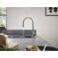 Hansgrohe Talis M54 Bateria kuchenna wysoka z wyciąganą wylewką czarny chrom szczotkowany 72800340 - zdjęcie 4