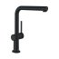 Hansgrohe Talis M54 Bateria kuchenna z wyciąganą wylewką czarny mat 72808670 - zdjęcie 1