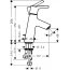 Hansgrohe Talis S Bateria umywalkowa chrom 72016000 - zdjęcie 3