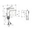 Hansgrohe Tecturis E Bateria umywalkowa CoolStart EcoSmart+ z korkiem biały mat 73002700 - zdjęcie 2
