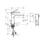 Hansgrohe Tecturis E Bateria umywalkowa CoolStart EcoSmart+ z korkiem brąz szczotkowany 73014140 - zdjęcie 2