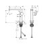 Hansgrohe Tecturis E Bateria umywalkowa Fine CoolStart Ecosmart+ z korkiem biały mat 73040700 - zdjęcie 2