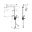 Hansgrohe Tecturis E Bateria umywalkowa Fine CoolStart Ecosmart+ z korkiem chrom 73040000 - zdjęcie 2