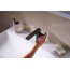Hansgrohe Tecturis E Bateria umywalkowa Fine CoolStart Ecosmart+ z korkiem klik klak czarny mat 73020670 - zdjęcie 3