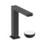 Hansgrohe Tecturis E Bateria umywalkowa z korkiem czarny mat 73053670 - zdjęcie 1