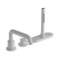 Hansgrohe Tecturis S Bateria nawannowa 3 otworowa biały mat 73447700 - zdjęcie 1