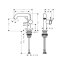 Hansgrohe Tecturis S Bateria umywalkowa Fine CoolStart EcoSmart+ bez korka czarny mat 73321670 - zdjęcie 2