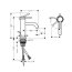 Hansgrohe Tecturis S Bateria umywalkowa CoolStart Ecosmart+ z korkiem biały mat 73302700 - zdjęcie 2