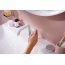 Hansgrohe Tecturis S Bateria umywalkowa Fine CoolStart EcoSmart+ z korkiem biały mat 73320700 - zdjęcie 4