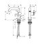 Hansgrohe Tecturis S Bateria umywalkowa Fine CoolStart EcoSmart+ z korkiem brąz szczotkowany 73323140 - zdjęcie 2