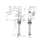 Hansgrohe Tecturis S Bateria umywalkowa Fine CoolStart EcoSmart+ z korkiem czarny mat 73323670 - zdjęcie 2