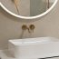 Hansgrohe Tecturis S Bateria umywalkowa podtynkowa brąz szczotkowany 73350140 - zdjęcie 4