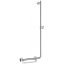 Hansgrohe Unica Comfort Drążek prysznicowy 110 cm prawy chrom/biały 26404400 - zdjęcie 1