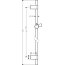 Hansgrohe Unica’S Puro Reno Drążek prysznicowy 105 cm chrom 28663000 - zdjęcie 2
