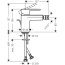 Hansgrohe Vernis Blend Bateria bidetowa czarny mat 71210670 - zdjęcie 2