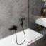 Hansgrohe Vernis Blend Bateria wannowa ścienna czarny mat 71440670 - zdjęcie 3
