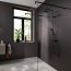 Hansgrohe Vernis Blend Zestaw prysznicowy termostatyczny natynkowy z deszczownicą czarny mat 26276670 - zdjęcie 4